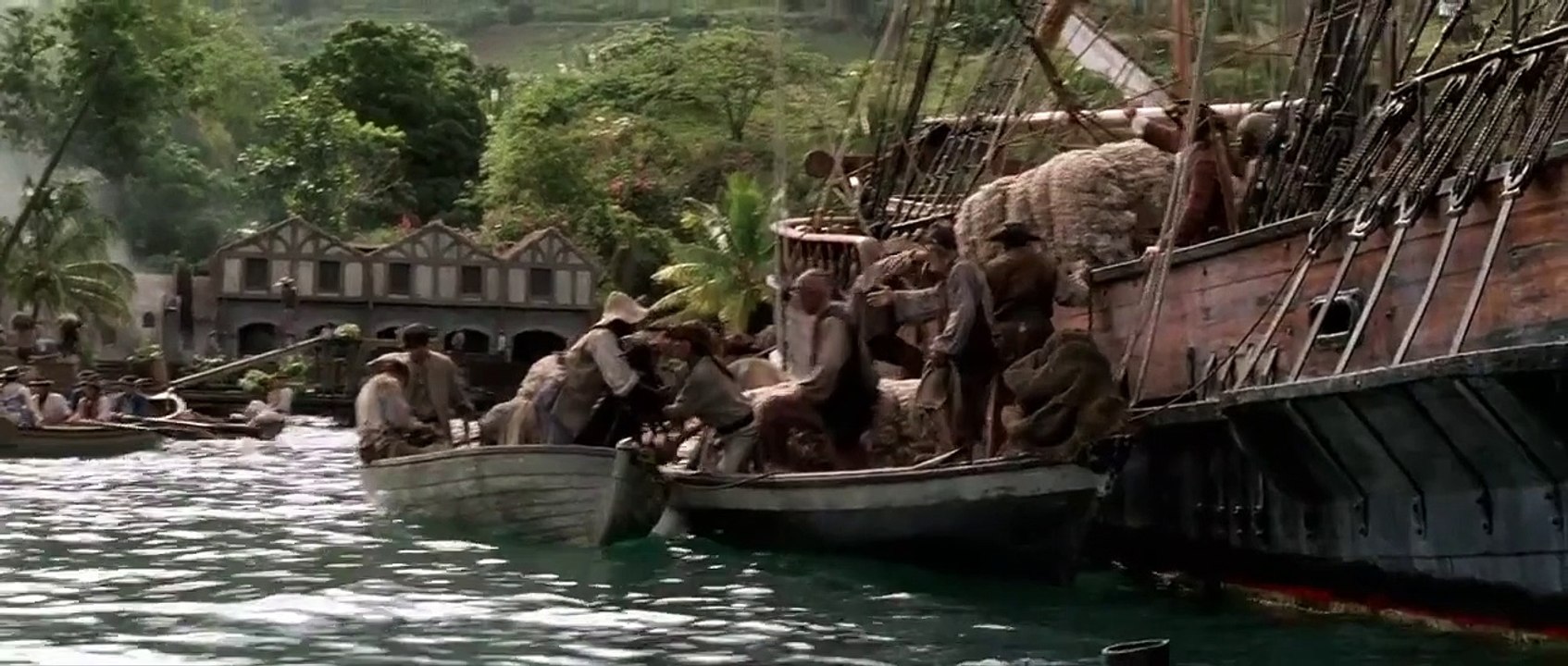 Pirates of the Caribbean: Curse of Black Pearl: Jack Sparrow Entrance