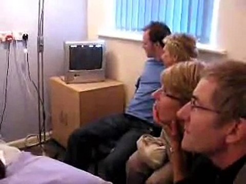 4D Baby Ultrasound Scan with the whole family