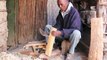 The Best Wooden Spoon in the World! (How to use a machete to make a wooden spoon.)