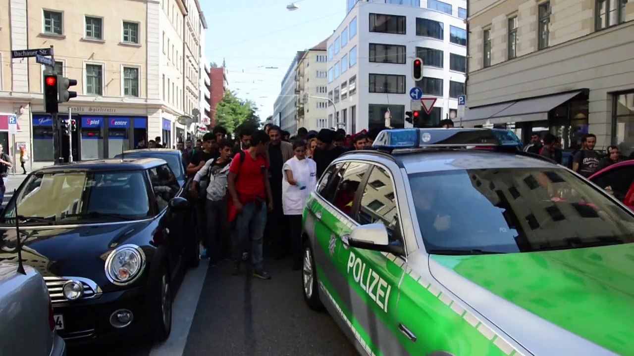 München bei Aufnahme von Flüchtlingen am Limit