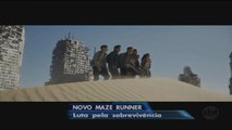 Jornal do SBT entrevista elenco do  filme ’Maze Runner: Prova de Fogo’