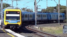 X'Trapolis trains at Merri: Metro Trains Melbourne