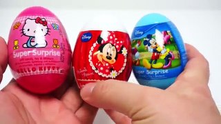 Hello Kitty Minnie Mouse Mickey Mouse Surprise Egg