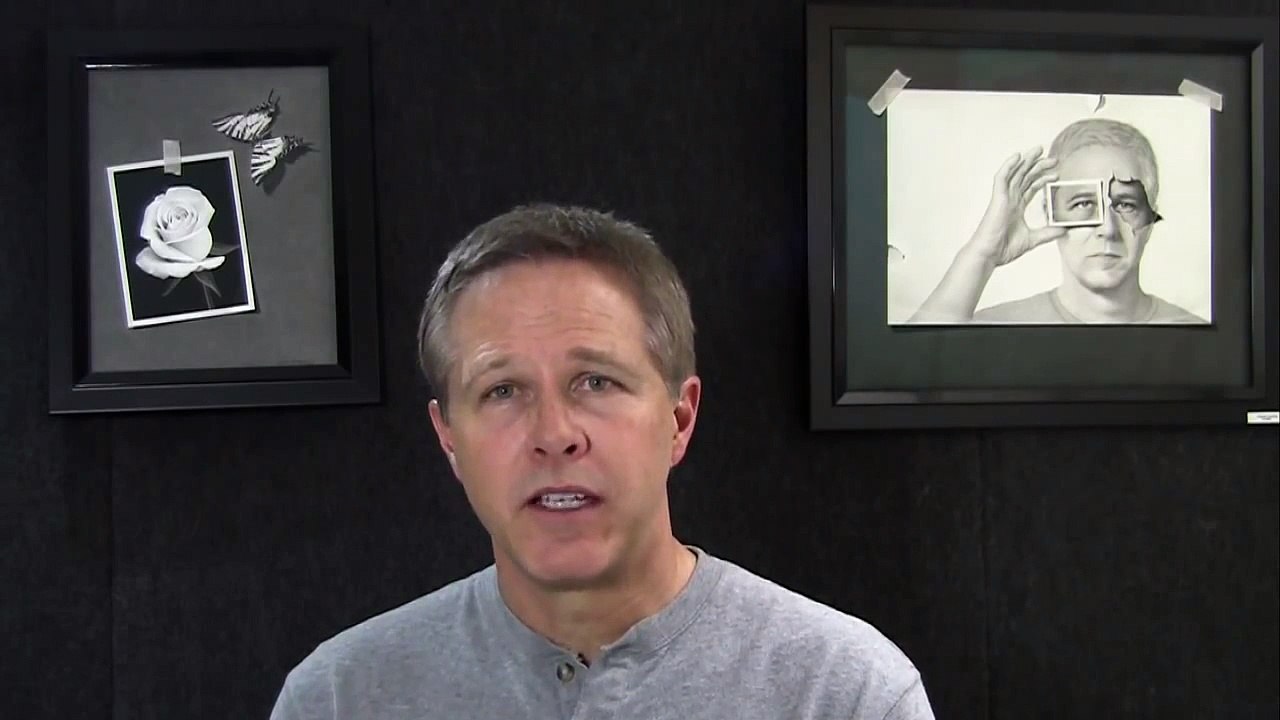 Graphite Pencil Drawings - Don't always believe your eyes