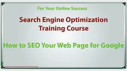 Complete SEO  Search Engine Optimization  Training Course   Skillfeed 15