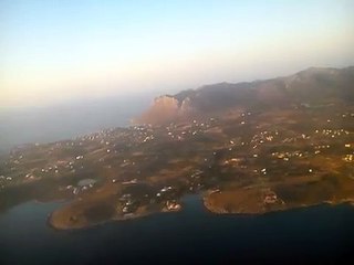 Landing at Chania with Ryanair boeing 747-800