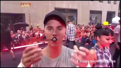 Justin Bieber Throws Tantrum On Today Show: theDESK