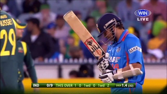 RICKY PONTING *GREAT CATCH TO GET RID OF SACHIN TENDULKAR* 720p HD