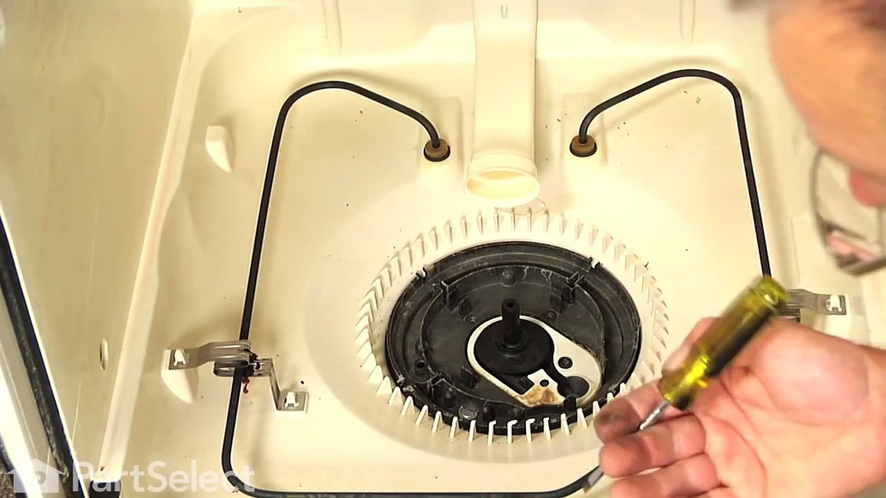 Dishwasher Repair - Replacing the Drain and Wash Impeller Kit (Whirlpool Part # 675806)