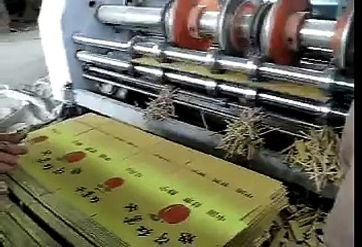 flexo printing slotting machine