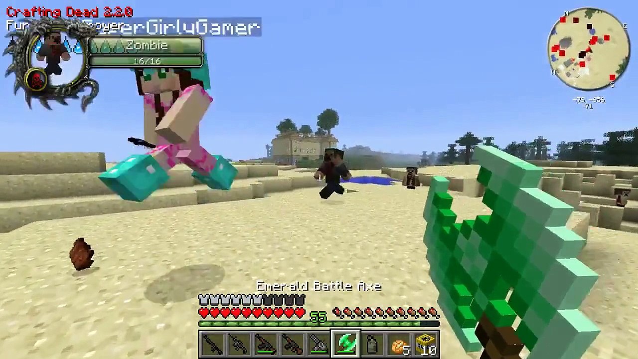 PopularMMOs| Minecraft: DEATH OF A FRIEND MISSION - The Crafting Dead [37]