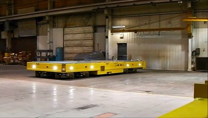 Savant Omni-Directional Heavy AGV Transporter -- Crab Steering