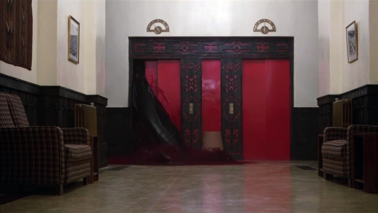 The Shining-Lift with blood\Сияние-Лифт с кровью