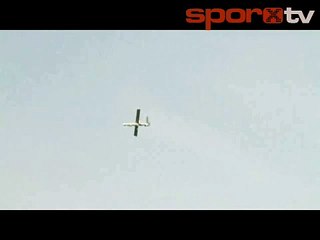 İnsansız uçak, Neymar'ın golü ile tanıtıldı