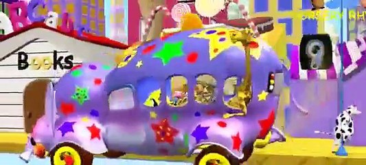Wheels On The Bus - Part 2  - Children's Song/Nursery Rhyme for Babies, Toddlers & Kids
