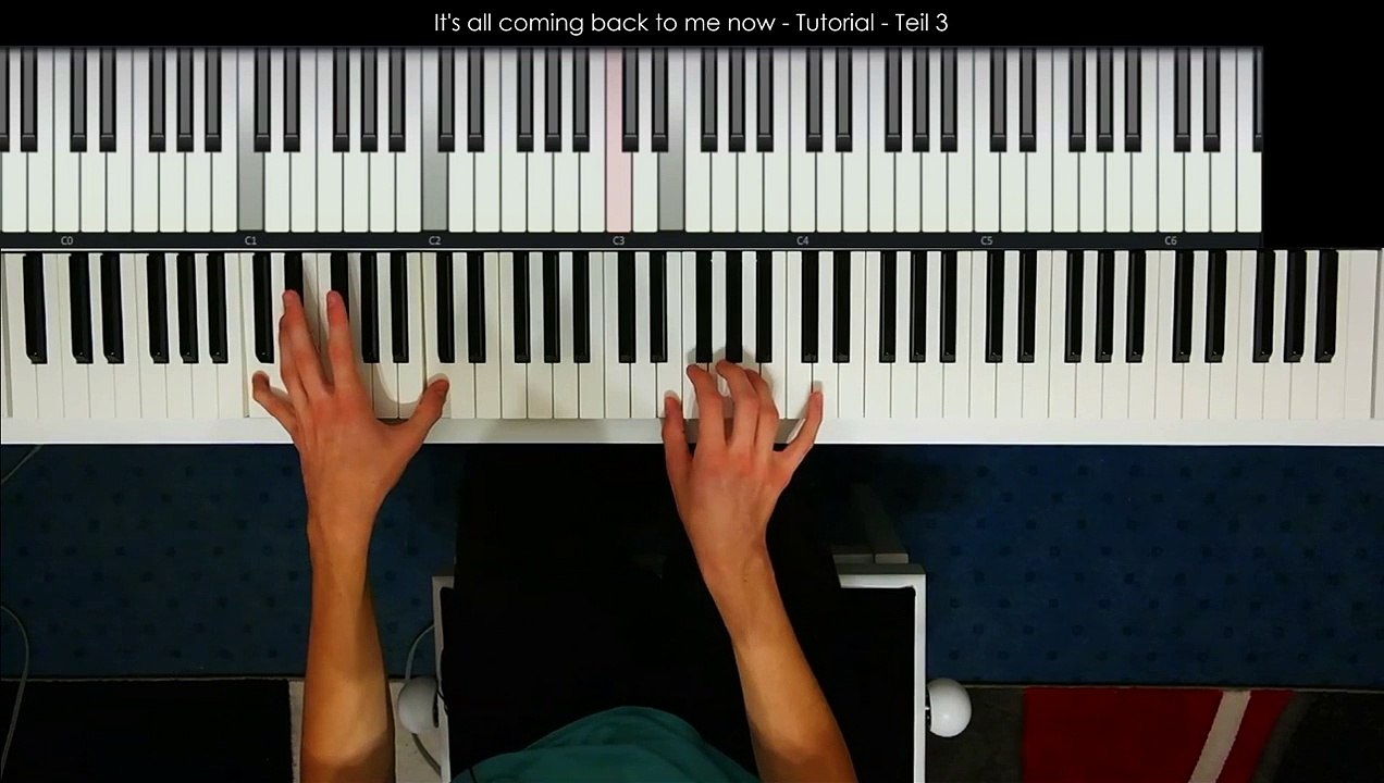 [Teil 3] - It's All Coming Back To Me Now | Piano Tutorial