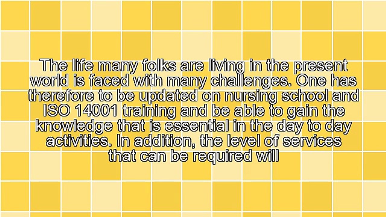 Research On The ISO 14001 Training And Nursing School
