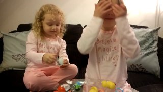 Annie & Lizzie Kinder Egg Suprise September 2015