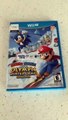 sonic and mario at the 2014 Sochi winter Olympic Games unboxing (Wii U)