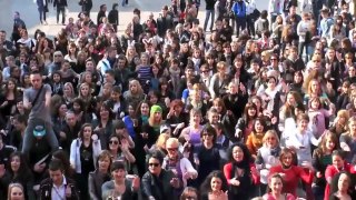 FLASHMOB Michel TELO   AI Se Eu Te Pego à MULHOUSE