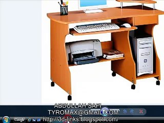 3D TUTORIAL- MODELING A COMPUTER TABLE PART-2