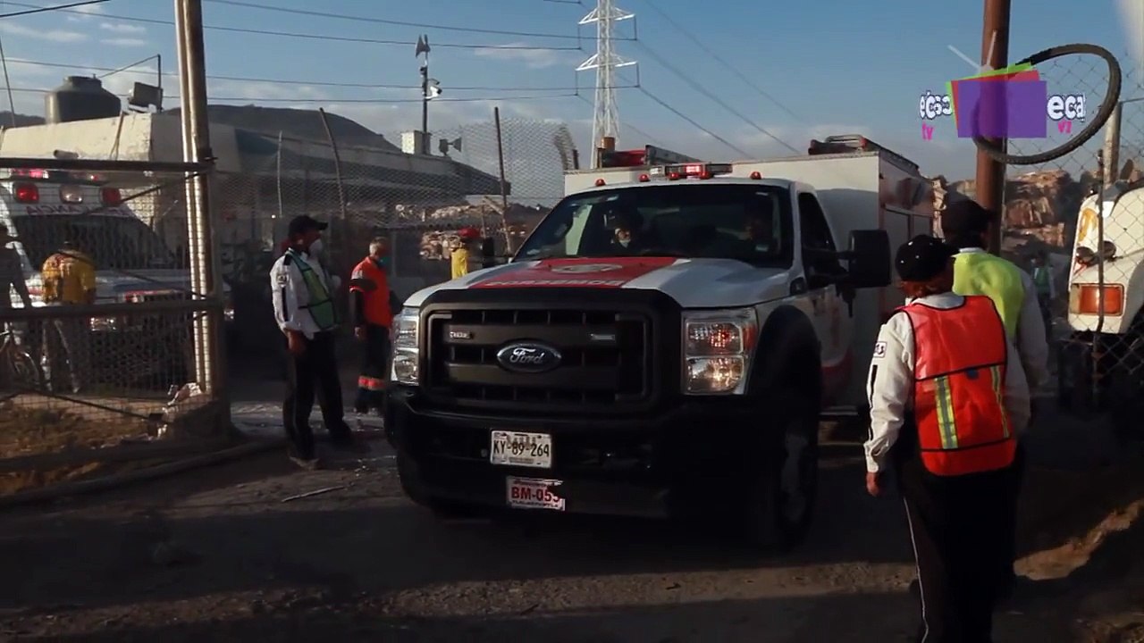 Así se vivió el incendio en cartonera de Ecatepec.