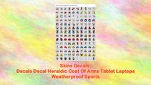 Decals Decal Heraldic Coat Of Arms Tablet Laptops Weatherproof Sports