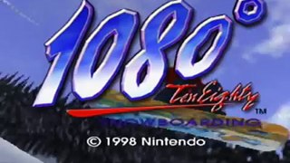 1080 Snowboarding (N64) - Expert Match Race [1/2]