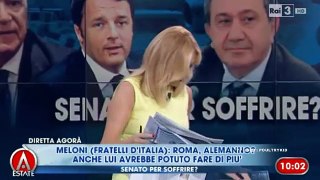 Giorgia Meloni VS il comunista riciclato Matteo Salvini
