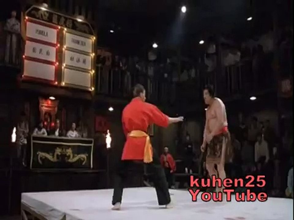 Van Damme Vs Chinese giant (Mortal Kombat move)