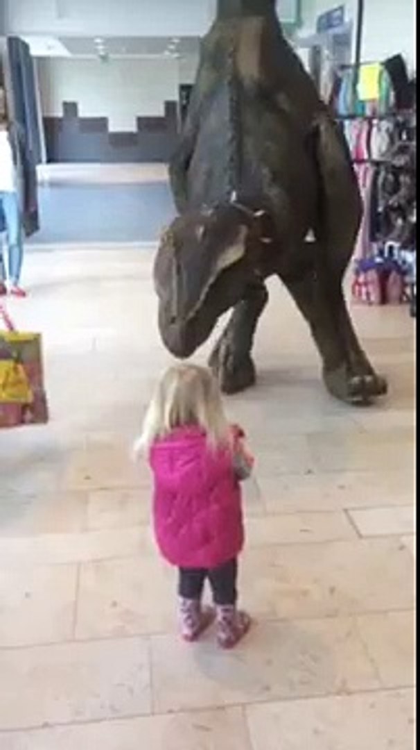 ⁣Dinosaur as a pet