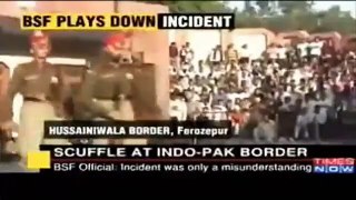 Fight At Husseniwala Border Between Pakistani Solider and Indian Army Solider