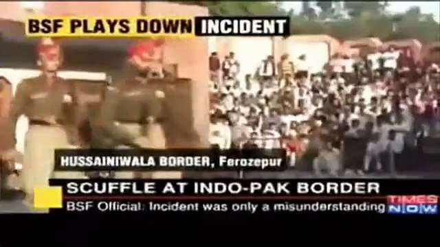 Fight At Husseniwala Border Between Pakistani Solider and Indian Army Solider