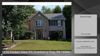 110 Timber View Trl, Cranberry Twp, PA 16066