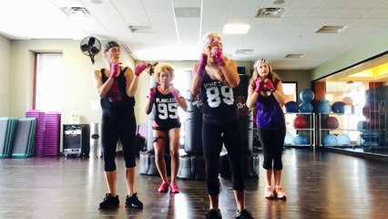 SURVIVOR by Destiny's Child/Dance Fitness Kickboxing Routine by Vickie Griffith