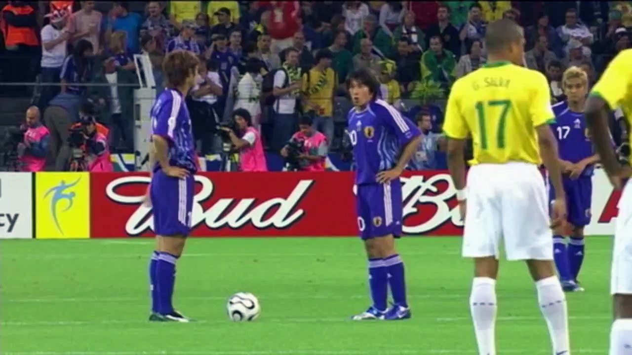 日本 Vs ブラジル 06 Fifa ワールドカップ グループf Video Dailymotion
