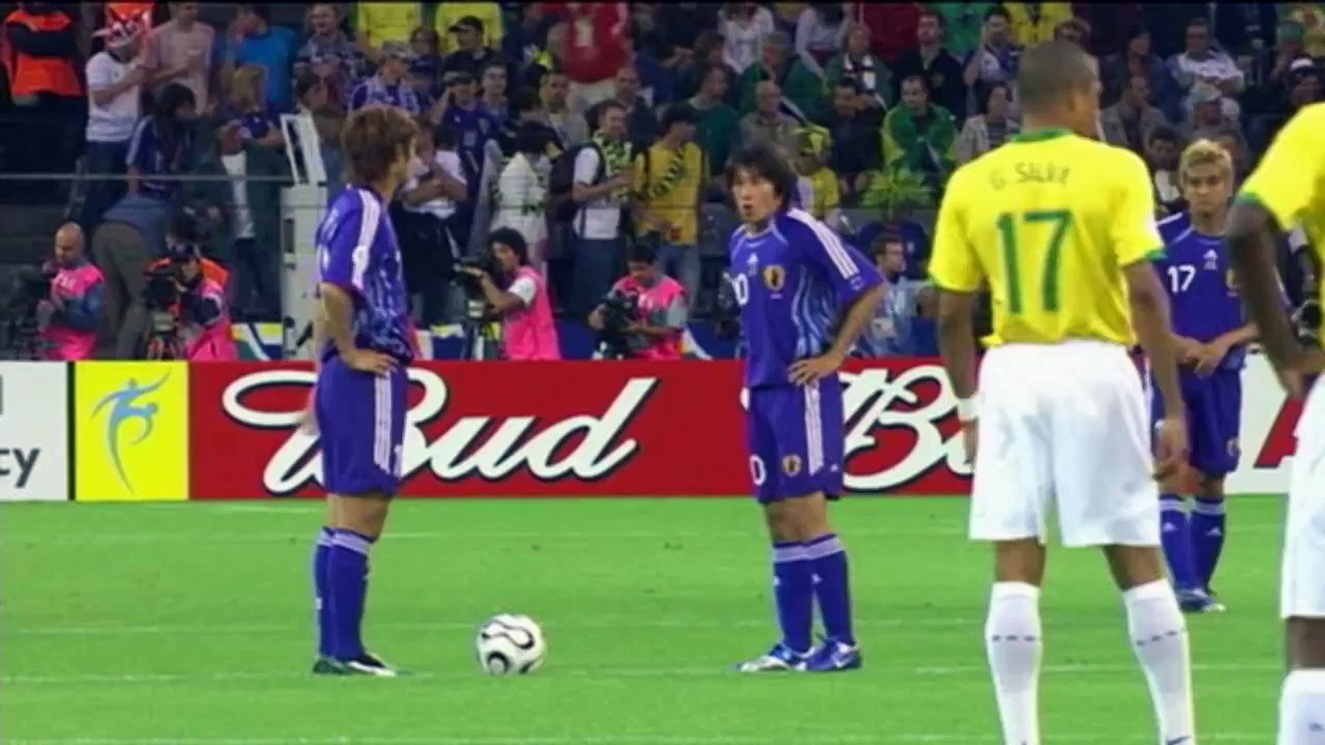日本 vs ブラジル 【2006 FIFA ワールドカップ】 グループF - video