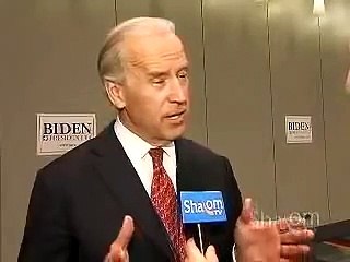 Vice President Joe Biden "I am a Zionist!"