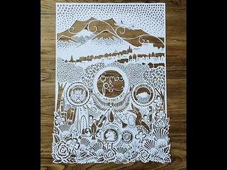 Masterful Paper Cutting Art By Emily Hogarth
