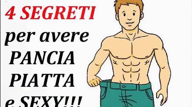 Scopri 4 SEGRETI / PANCIA PIATTA / COME DIMAGRIRE VELOCEMENTE !!!