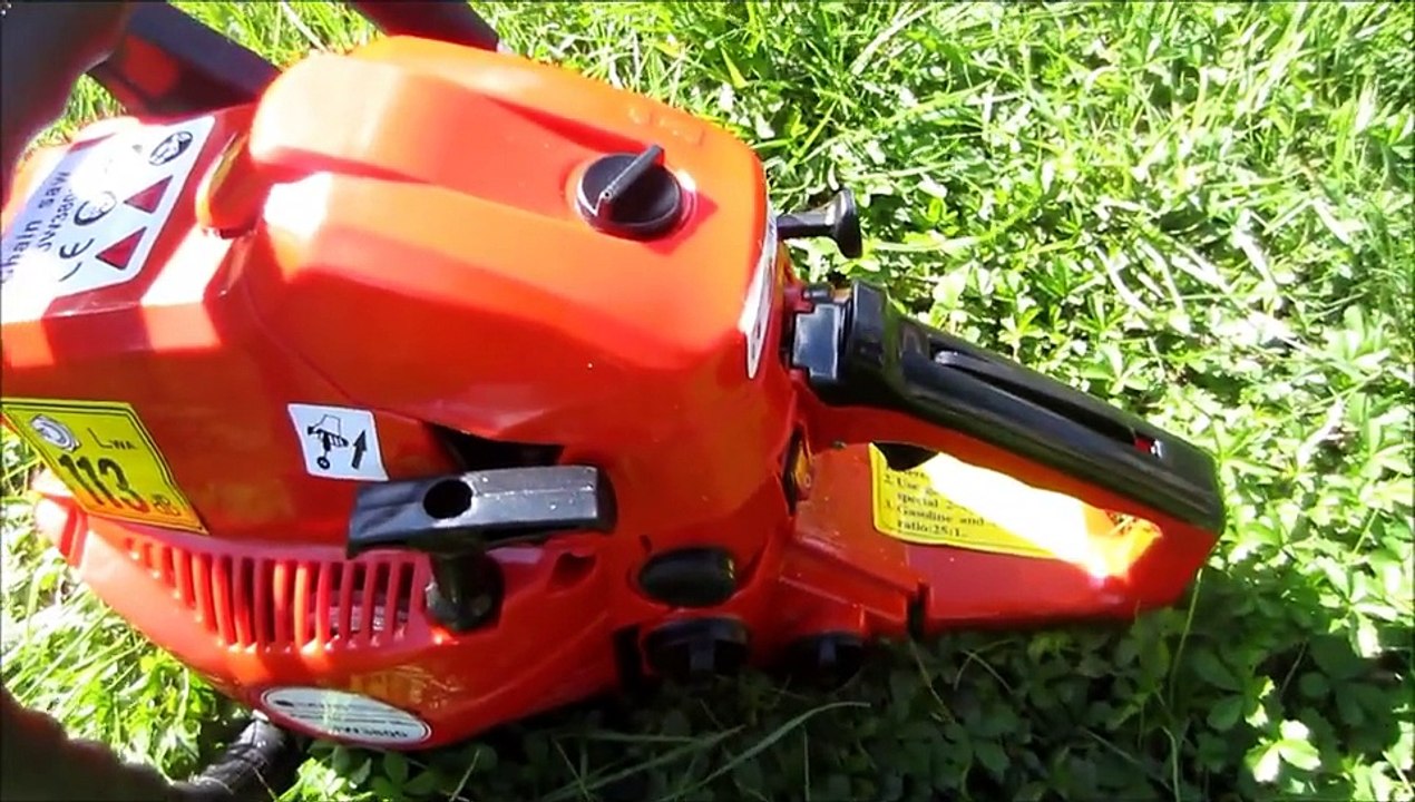Trueshopping Raptor 38 38cc Chainsaw Startup and Short Review (Oregon Chainsaw)