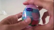 Peppa Pig Surprise Egg  Peppa Pig Eggs Huevos Sorpresa Peppa Pig Juguetes Toy Videos