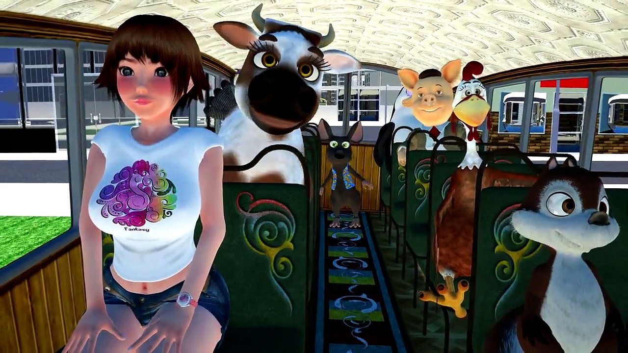 Kids Songs Wheels On The Bus Go Round and Round Song Wheels On The Bus