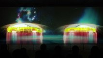 DUNLOP 3D PROJECTION MAPPING [TOKYO AUTO SALON 2013]