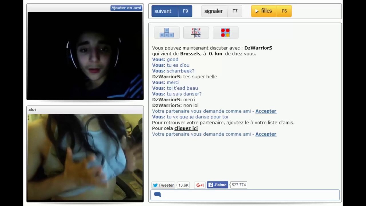 BAZOOCAM, OMEGLE KIZ ŞAKASI (+15)