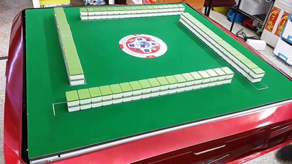 How to set up a mahjong table