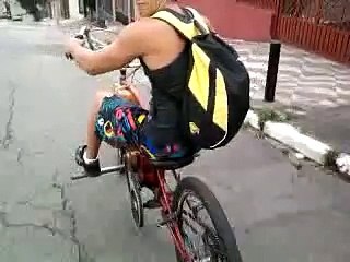 bicicleta motorizada do Hanni