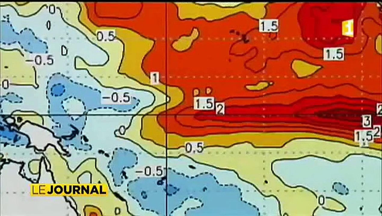 El Nino  chaud devant