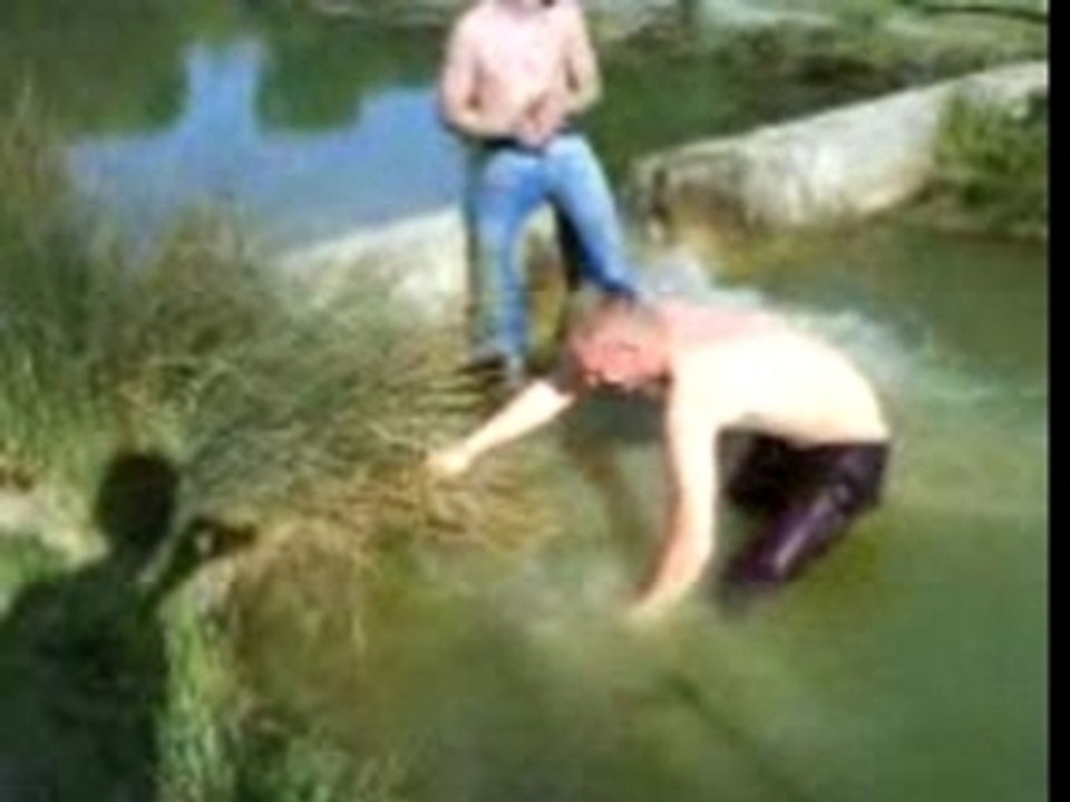 derapage a la peche !!!