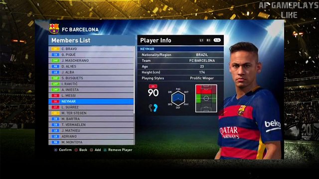PES 2016 Cristiano Ronaldo, Messi, Neymar, Bale, Ibrahimović e Outros FACES e OVERALL